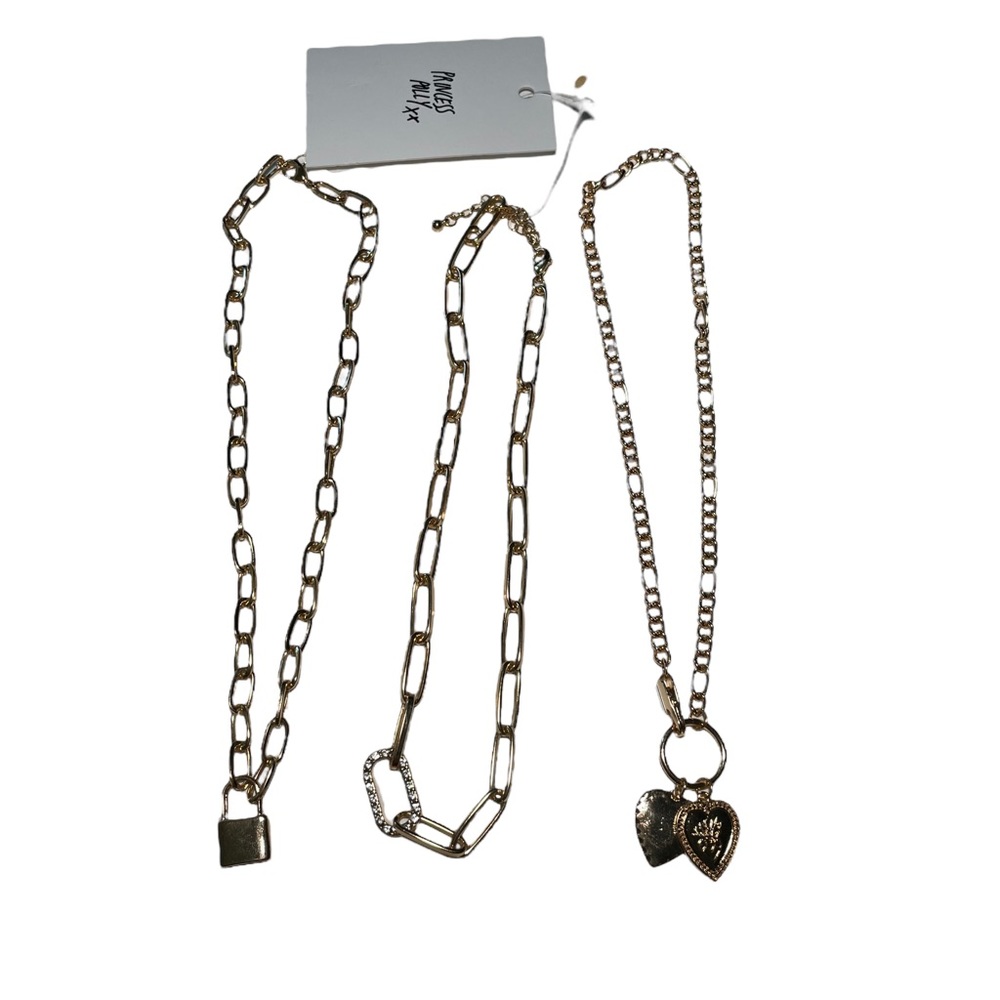 Princess Polly gold necklaces